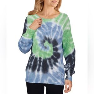 Ruby Rd Tie-Dye Swirl Sweater TOP Size XL